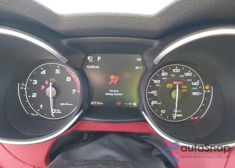 2019 Alfa Romeo Stelvio Sport Rwd из США, поврежденный, VIN ZASPAJAN0K7C70133